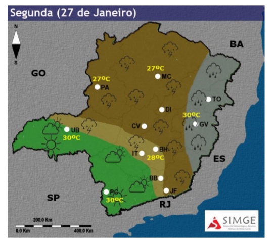 SIMGE- AVISO DE CHUVA