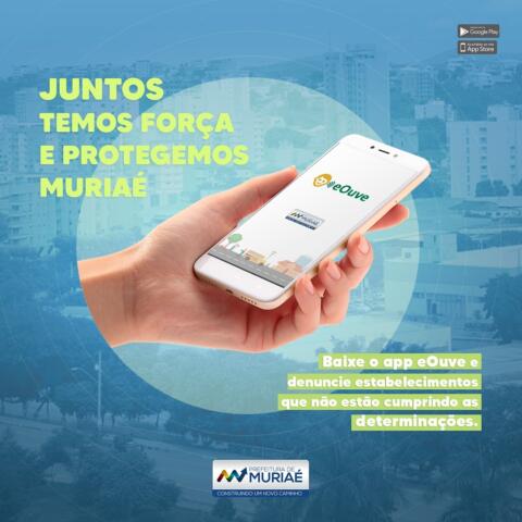 Muriaé lança aplicativo para denúncias de funcionamento irregular durante quarentena*