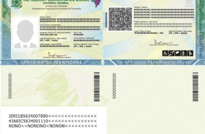 Estado de Minas Gerais estará utilizando um novo sistema para emissão da Carteira de Identidade.