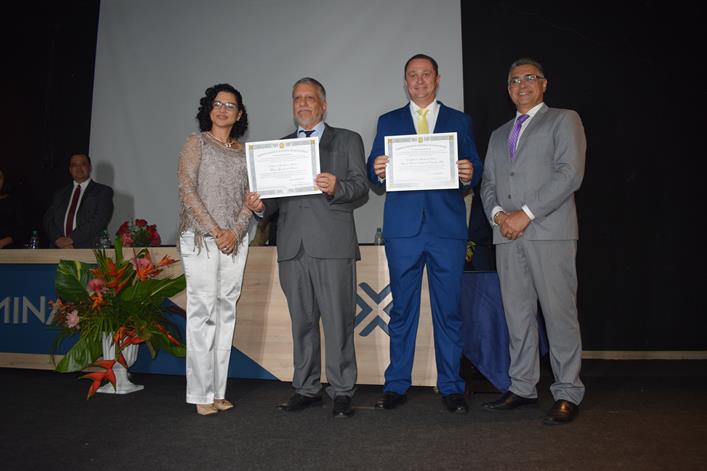 Dr.Marcos Guarino de Oliveira (PSB), e o vice – prefeito Manoel Carvalho foram Diplomados