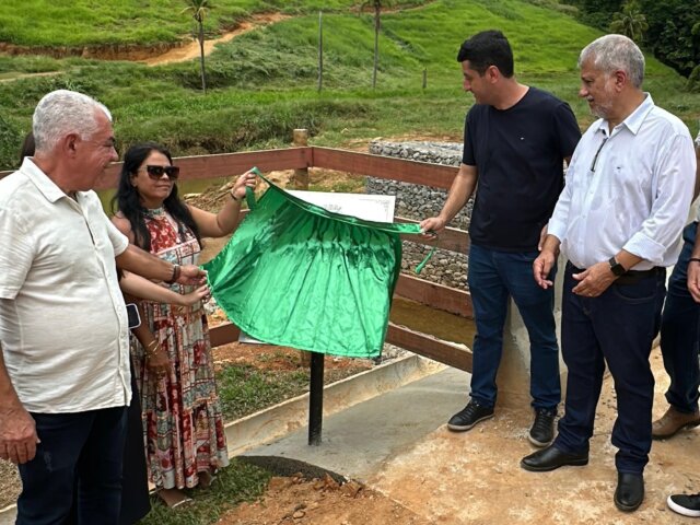 Prefeitura de Muriaé inaugura obras no Macuco