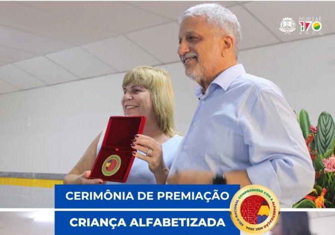 Muriaé Recebe Prêmio Selo Ouro da Educação e Realiza Entrega Simbólica às Escolas