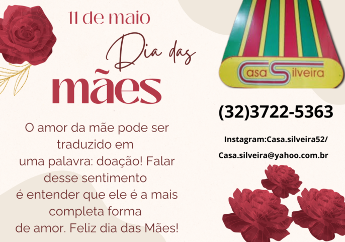 Casa Silveira celebra o Dia das Mães com promoções e novidades em Muriaé