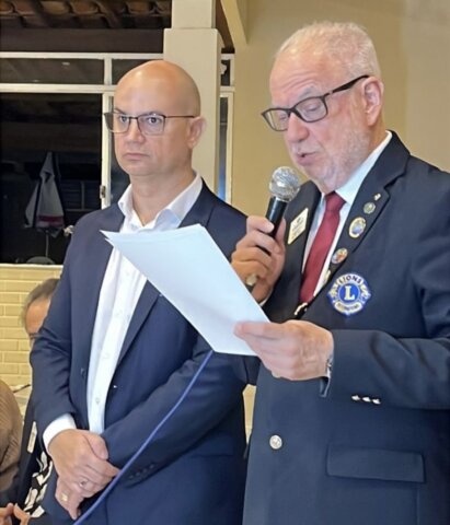 Fabiano Vaz assume presidência do Lions Clube Muriaé Centro para o Ano Leonístico 2025-2026