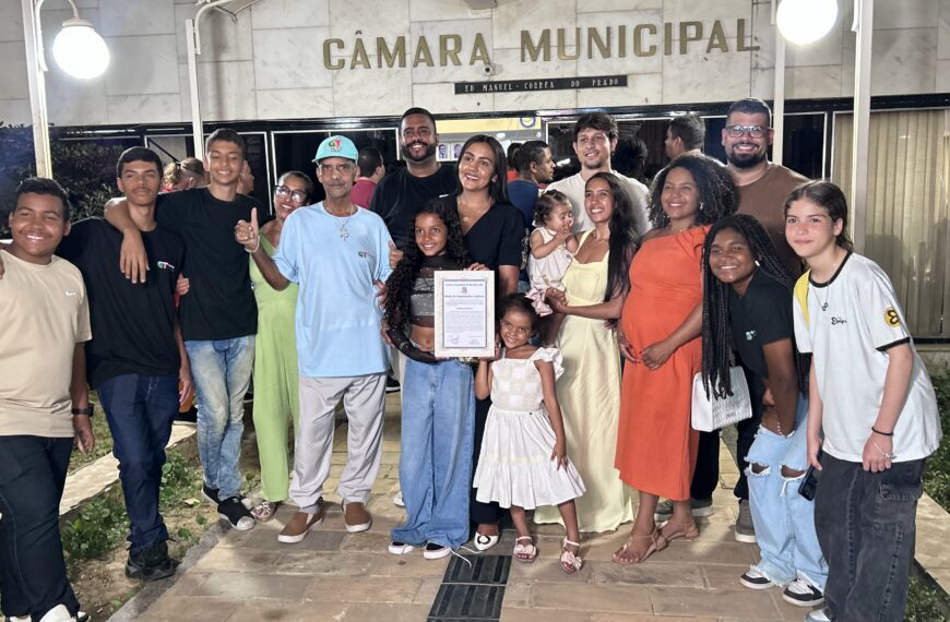 GT Park Kids recebe Moção de Congratulações e Aplausos da Câmara Municipal de Muriaé