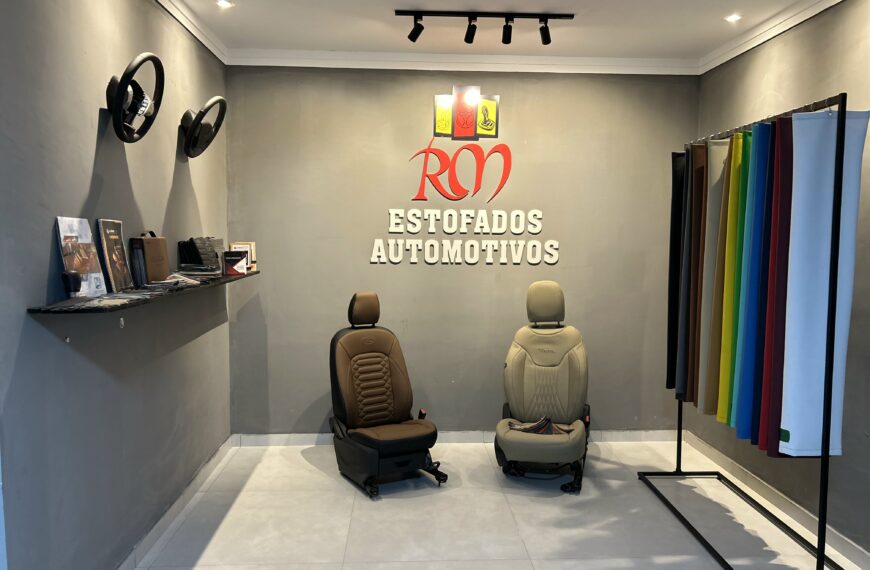 RM Estofados Automotivos inaugura novo espaço e amplia serviços em Muriaé