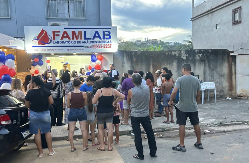 FAMLAB: novo laboratório é inaugurado no Distrito de Vermelho e amplia acesso à saúde